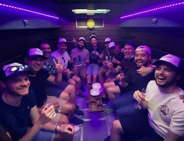 stag party bus