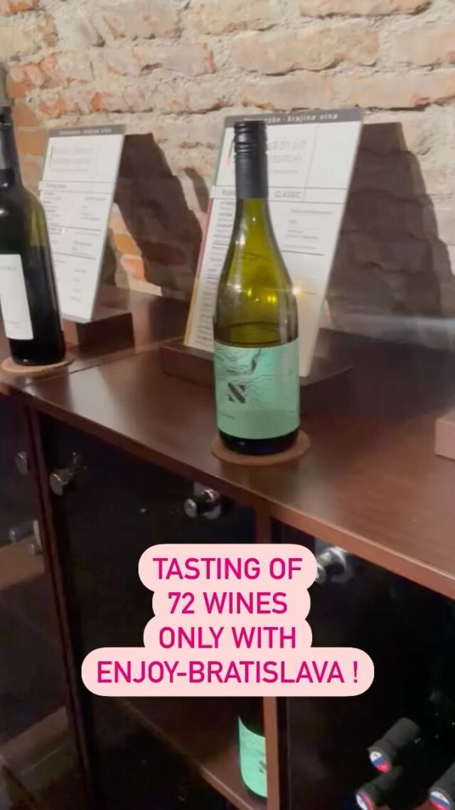 Taste 72 Slovak wines in 100 minutes. It is a great teambuilding activity (alcohol makes people talk) and a perfect gift for wine lovers !

#enjoybratislava #bratislava #winetasting #stagdo #bachelorparty #teambuilding #slovakia